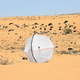 Illustration for article titled This Wind-Powered Tumbleweed Robot Aims to End Desertification